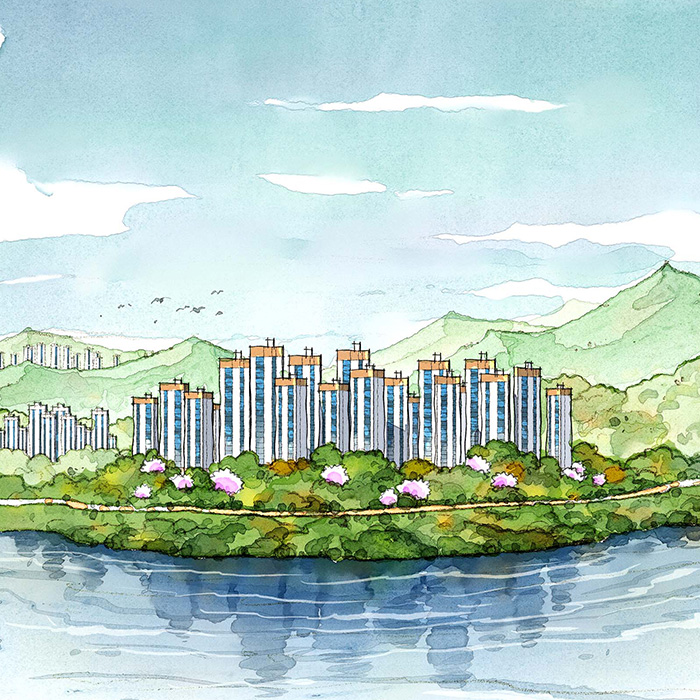 운정 아이파크 포레스트 입지 프리미엄_자연환경