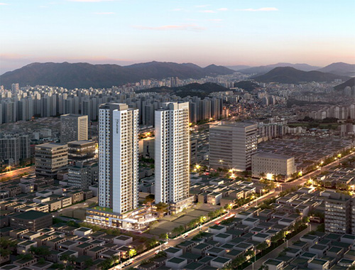 광주 중앙공원 롯데캐슬